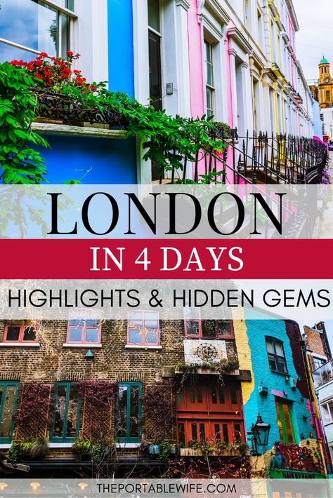 4 Days In London, London Travel Guide, London England Travel, London Itinerary, Travel Guide London, Countries To Visit, Voyage Europe, Things To Do In London, Visit London