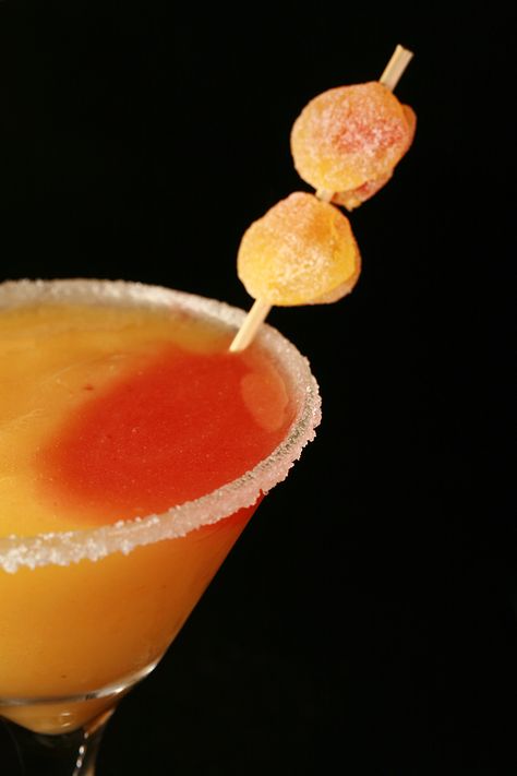 Fuzzy Peach Cocktail, Fresh Peach Daiquiri Recipe, Peach Daiquiri Recipe, Fuzzy Peaches, Peach Candy, Wine Slush, Fuzzy Peach, Peach Daiquiri, Daiquiri Recipe