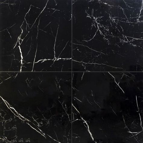 Porcelain Tile Collection — DOMVS SURFACES Black Marble Floor, Black Marble Tile, Dark Modern, Polished Porcelain Tiles, Floor Texture, Granite Flooring, Ivy Hill Tile, Modern Tiles, Marble Look Tile