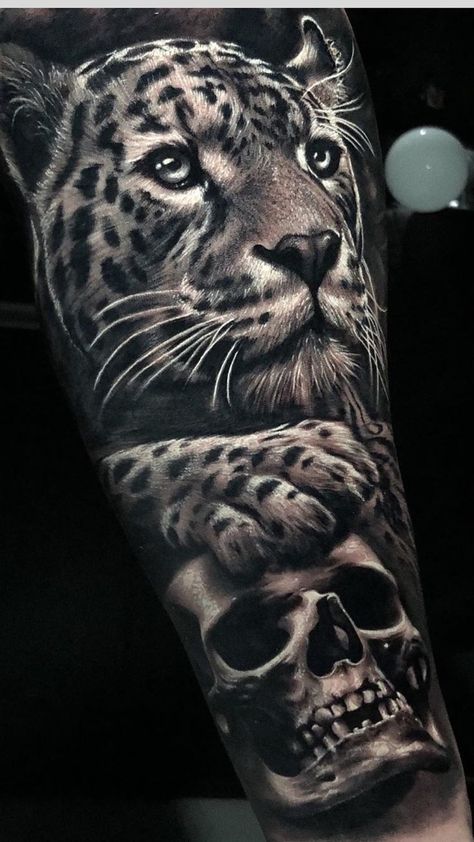 Panther Tattoos, Cheetah Tattoo, Jungle Tattoo, Tiger Tattoo Sleeve, Big Cat Tattoo, Jaguar Tattoo, Animal Sleeve Tattoo, Lion Tattoo Sleeves, Leopard Tattoos