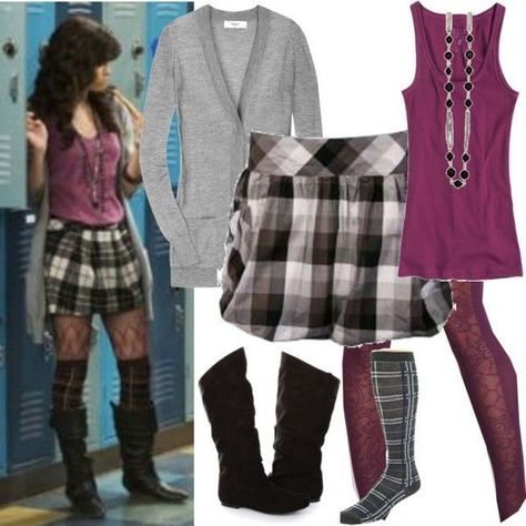 Samantha Russo Greyback daughter of Alex Russo and Mason Greyback she… #chicklit #ChickLit #amreading #books #wattpad Alex Russo And Mason, Mason Greyback, Alex Russo Outfits, Comic Book Dress, 2010 Outfits, Channel Outfits, 2000s Outfit, Selena Gomez Outfits, Book Dress