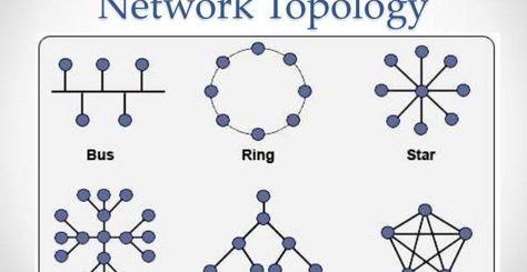 Types of Network Topologies with Diagram Network Topology Diagram, Types Of Network Topology, Network Topology, Promise Quotes, Types Of Network, Smartphone Repair, System Architecture, Martial Arts Workout, Data Structures