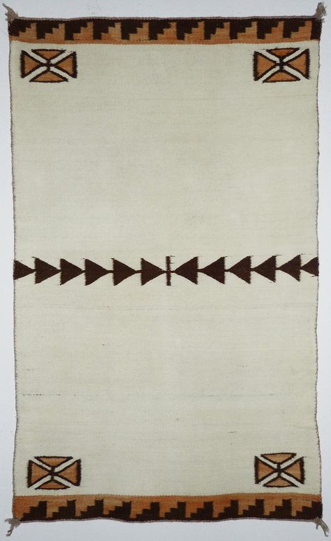 Navajo Double Saddle Blanket c.1920 | Shiprock Santa Fe Gallery Aesthetic, Santa Fe Plaza, Mid Century Furnishings, Navajo Rug, Navajo Rugs, Saddle Blanket, Volcanic Rock, Modern Mid Century, Native American Tribes