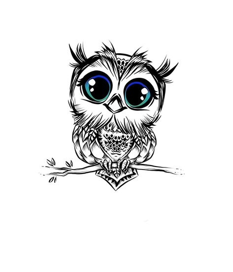 Small Owl Tatoos, Owl Tattoo Cute, Owl Design Drawing, Little Owl Tattoo, Feminine Owl Tattoo, Small Owl Tattoo, Owls Tattoo, Baby Owl Tattoos, Cute Owl Drawing