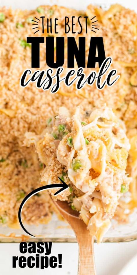 Best Tuna Noodle Casserole, Tuna Noodle Casserole Easy, Easy Mushroom Soup, Best Tuna Casserole, Chicken Soup Base, Tuna Noodle Casserole Recipe, Tuna Casserole Easy, Tuna Casserole Recipes, Noodle Casserole Recipes