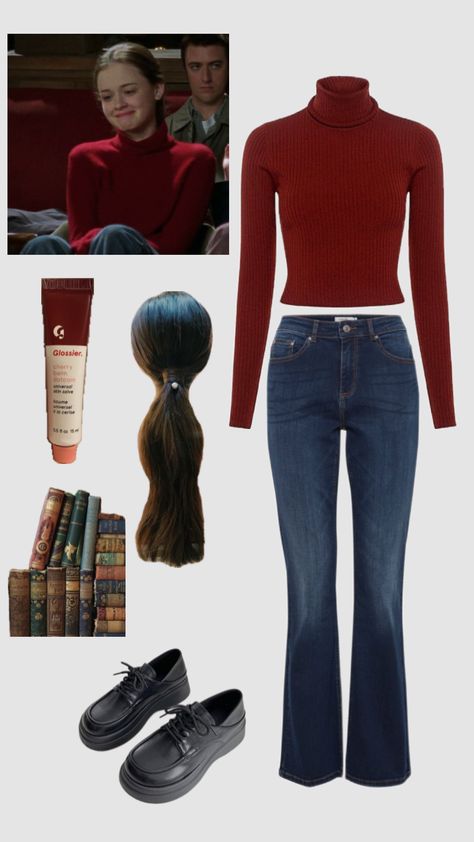 Rory Gilmore Outift #outfitinspo #rorygilmore #gilmoregirl #books De Stijl, Rory Outfits Inspiration, Rory Gilmore Outfit Inspo Summer, How To Look Like Rory Gilmore, Rory Gilmore Winter Outfits, How To Dress Like Rory Gilmore, Rory Gilmore Fits, Rory Gilmore Summer Outfit, Rory Gilmore Outfits Season 1