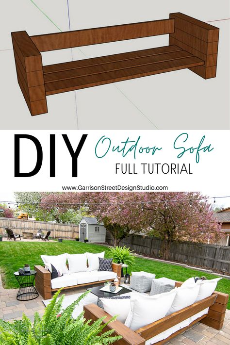 5 DIY Building Projects To Try Right Now Diy Building Projects, Cheap Patio, Bed Bench, Building Projects, Diy Building, Diy Holz, Furniture Bed, Diy Patio Furniture, Diy Outdoor Furniture