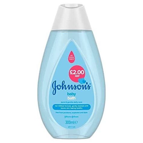 Johnson Baby Bath, Johnsons Baby, Baby Bubble Bath, Baby Toiletries, No More Tears, Baby Cleaning Products, White Tshirt Men, Baby Bubble, Water Cleanse