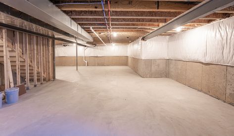 Insulating Basement Walls, Alternatives To Drywall, Basement Insulation, Water Damage Repair, Basement Plans, Waterproofing Basement, Basement House, Basement Walls, Basement Flooring