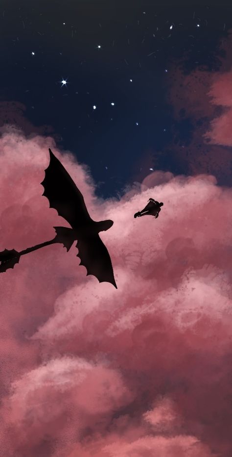 My Final Message Goodbye, Httyd, Moon, Stars, Pink