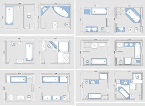 small bathroom plansattic bathroom plans | Master bathroom floor plans with shower: Small Bathroom Floor Plans, Small Bathroom Plans, Master Bath Layout, Design De Configuration, Bathroom Design Plans, Bathroom Layout Ideas, Bathroom Layout Plans, Interior Hotel, Small Bathroom Layout