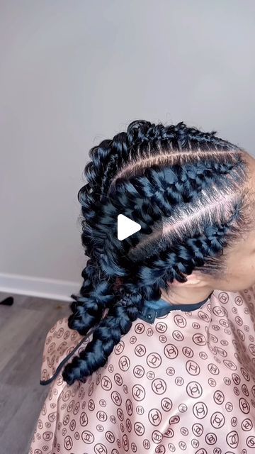 Braids For Black Women Butterfly Locs, Diy Butterfly Locs With Braiding Hair, Big Butterfly Braids, Butterfly Goddess Braid, Boho Butterfly Braids, Double Cornrow Braids, 4 Boho Feed In Braids, Butterfly Braids With Curls, Butterfly Cornrows