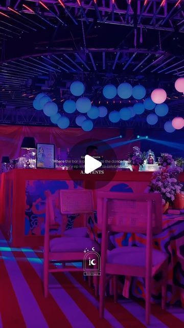 Invite Charm By Dinesh Chatwani on Instagram: "🎉✨ Step into a world where every sip is a step closer to celebration! Our latest cocktail party was a hit, with vibrant decor designed by InviteCharm that turned the bar into a dance floor of colors and creativity. 🥂🍹
Thanks to @ajeventsindia 

Let’s raise a glass to unforgettable nights and stunning designs! 🌟

#CocktailParty #EventDesign #InviteCharm #PartyVibes #DesignInspiration #CreativeEvents #PartyDecor #NightLife #CelebrateInStyle #EventPlanning #InstaGood #InstaReel #PartyGoals #ViralReel #Trending" Vibrant Decor, Dance Floor, The Bar, Event Design, Cocktail Party, Event Planning, Night Life, Party Decorations, Design Inspiration