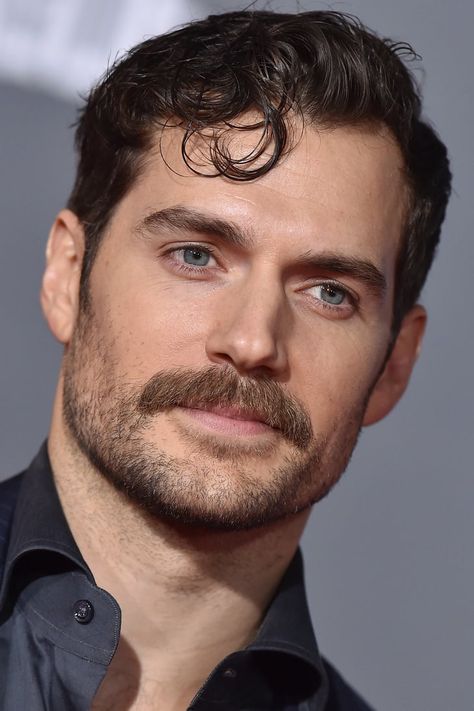 From Man of Steel to Geralt of Rivia: Henry Cavill Is Starring in Netflix’s The Witcher Henry Cavil Moustache, Henry Cavill Beardstache, Henry Cavill Mustache, Geralt Of Rivia Henry Cavill, Haircut Tip, Mustache Styles, Men's Facial Hair, Mens Facial Hair Styles, Geralt Of Rivia