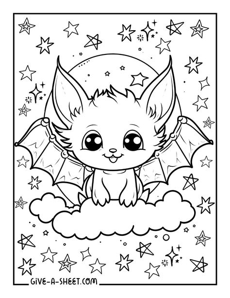 Bat Coloring Page Free Printable, Witchy Coloring Pages Free Printable, Bats Drawing, Bat Coloring Page, Scary Coloring Pages, Coloring Pages Halloween, Cute Halloween Coloring Pages, Bat Coloring Pages, Imprimibles Halloween