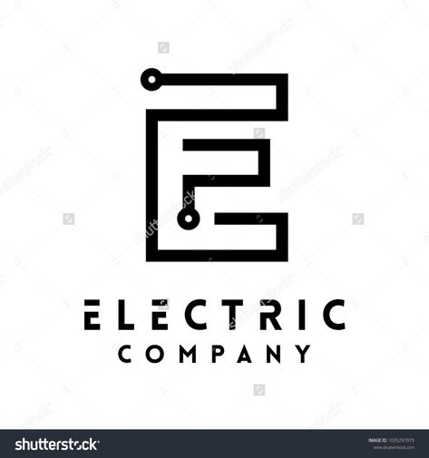 Technology vector Logotype forming the letter E. Minimal design electric circuit board logo. #Ad , #SPONSORED, #forming#letter#Logotype#Technology Logo For Electrical Company, Electrical Company Logo Design Ideas, Circuit Board Logo, Electricity Logo Design, Electrical Logo Design Ideas, Logotype Technology, Electronic Logo Design, Electric Company Logo, Electrical Logo Design