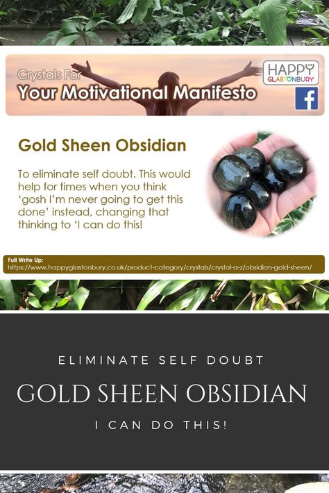 Gold Obsidian, Gold Sheen Obsidian, Sheen Obsidian, Break Bad Habits, Under The Surface, Crystal Therapy, Meditation Crystals, Black Obsidian, Bad Habits