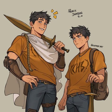 Percy Jackson Drawings, Percy Jackson Comics, Zio Rick, Rick Riordan Series, Percy And Annabeth, Jason Grace, Percy Jackson Fan Art, Natural Disaster, Percy Jackson Characters