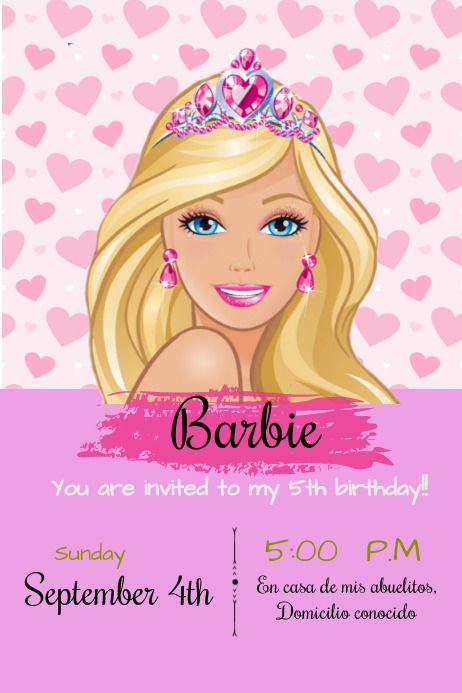 Barbie cake birthday