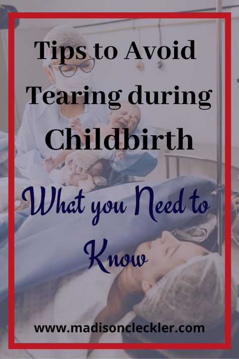 Prevent Tearing During Birth, Perineal Tear, Birth Prep, Postpartum Tips, Care During Pregnancy, First Time Pregnancy, Birth Preparation, Pregnancy Help, Pregnancy Checklist