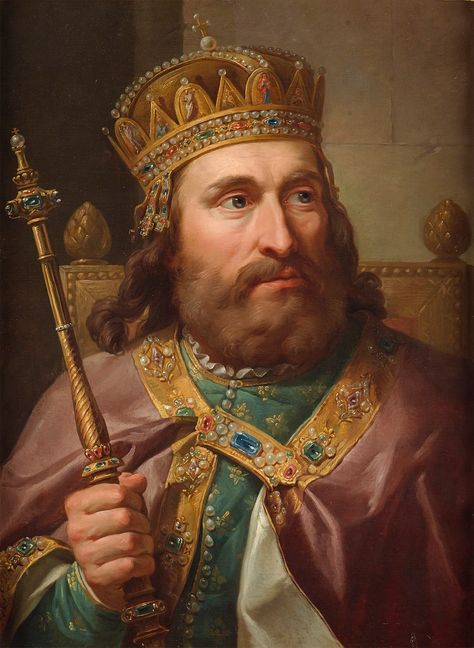 Noble Ranks, Poland History, King Picture, King Painting, Image King, Old King, Albrecht Durer, A4 Poster, Old Paintings