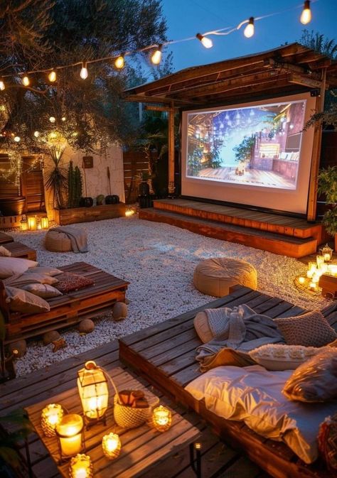 Backyard California Room, Outside Seating Area Diy, Diy Home Outdoor Projects, Cute Outdoor Patio Ideas, Small Backyard Aesthetic, Very Small Backyard Ideas On A Budget, Outdoor Cozy Seating, Outdoor Sitting Area Ideas On A Budget, Amazing Outdoor Spaces