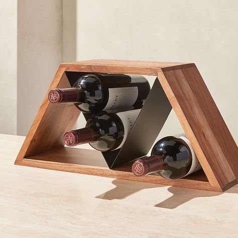 Wine Rack Inspiration, Diy Wine Rack Projects, Wine Rack Projects, Wine Rack Design, Wine Dispenser, Wooden Wine Rack, Wood Wine Racks, Wood Rack, Diy Wine Rack