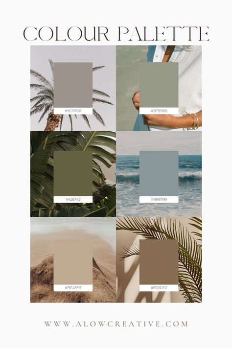 Earth Color Palette Colour Schemes, Color Palette Wellness Brand, Wellness Branding Color Palettes, Natural Color Combinations, Earth Tone Vision Board, Eco Friendly Colour Palette, Natural Branding Color Palette, Mood And Tone Aesthetic, Biophilic Color Palette