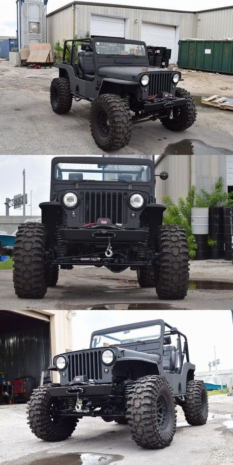 1948 Jeep CJ Willys Mini Jeep Willys, Cj 7 Jeeps, Willys Jeep Modified, Rhino Lined Jeep, Thar Modified, Jeep Rat Rod, Willy Jeep, Jeep Front Bumpers, Jeep Custom