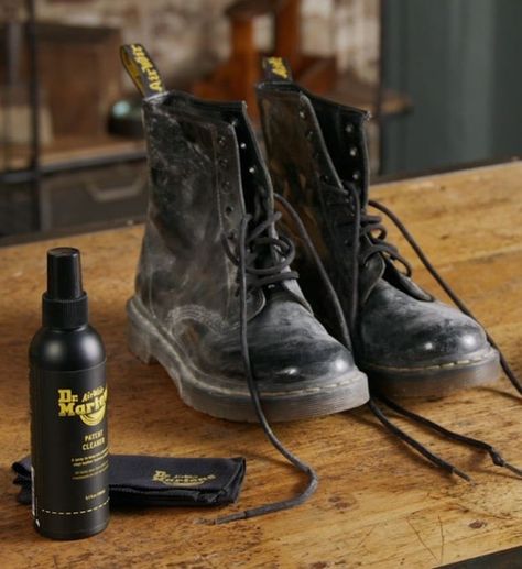 How to Clean Patent Leather Dr. Martens | Dr. Martens Official Dr Martens Patent, Doctor Shows, Doc Martens Boots, Patent Boots, Shoe Brushes, Clothing Hacks, Doc Martens, Bring Back, Dr. Martens Boots