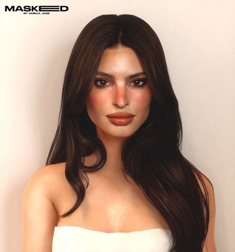 (MASKEED BY AMELIA JADE) EMILY FACE MASK & SIM | Patreon The Sims 4 Skin Details Patreon, Sims 4 Face Patreon, Ts4 Face Mask, Sims 4 Face Masks, Celebrities Sims 4, Realistic Face Sims 4 Cc, Sims 4 Realistic Cc Clothes, Sims 4 Cc Face Details Realistic, Sims 4 Face Mask Cc