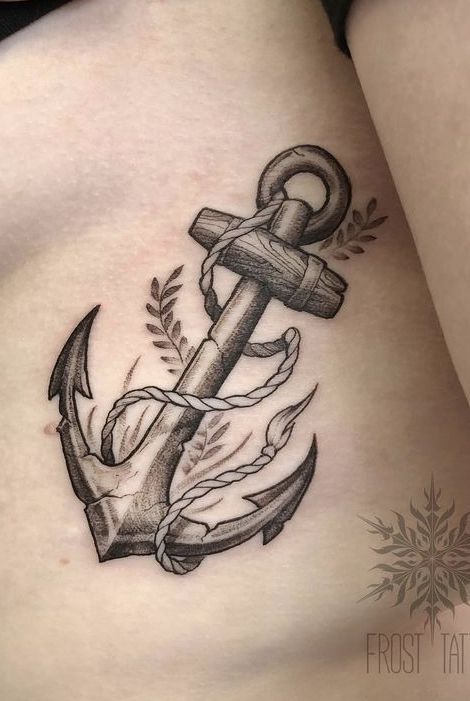 Men Anchor Tattoo, Female Nautical Tattoos, Nautical Hand Tattoos For Guys, Men Anchor Tattoo Ideas, Navy Memorial Tattoos Grandpa, Unique Anchor Tattoo, Anchor Hand Tattoo, Boat Anchor Tattoo, Anchor Flash Tattoo