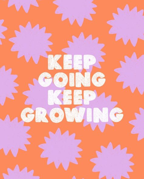 Poppy Deyes, Keep Going Keep Growing, Keep Going Quotes, Pastel Quotes, Growing Quotes, Keep Growing, Just Keep Going, Iphone Lockscreen, Motivation Board