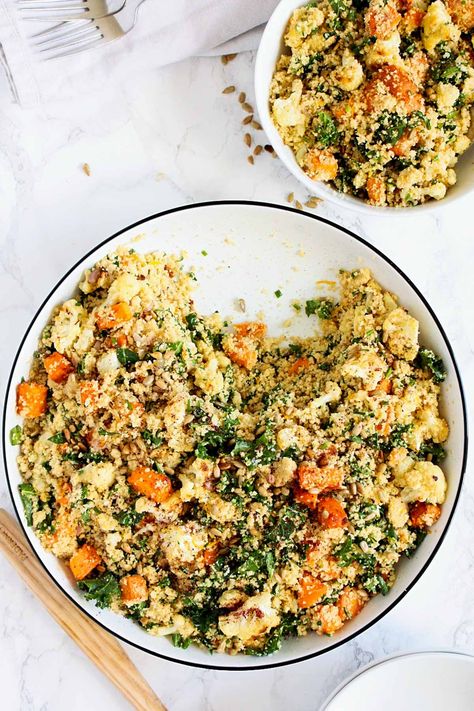 Roasted Veggies And Couscous, Roast Vegetable Couscous Salad, Sweet Potato Couscous, Salad Couscous, Sweet Potatoes Roasted, Vegetable Couscous Salad, Couscous Royal, Roasted Vegetable Couscous, Lighter Meals