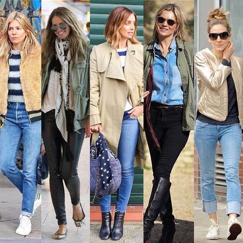 Even fashionistas have to do the school run! Some of my favourite stylish mums doing casual cool  Whats your outfit must haves for the school run? #schoolrunstyle    @my_fashionforecast #sundaynightstyleinspo  #mumstyle #fashionmum #fashionover30 #fashionover40 #styleover30 #styleover40 #fashionable30s #fashionable40s #mamastyle #instastyle #siennamiller #ellemacpherson #louiseredknapp #katemoss #sarahjessicaparker #looksilove School Run Outfit, School Run Style, Run Outfit, Outfits Baggy, Elle Macpherson, About School, Louise Redknapp, Mum Fashion, Sienna Miller