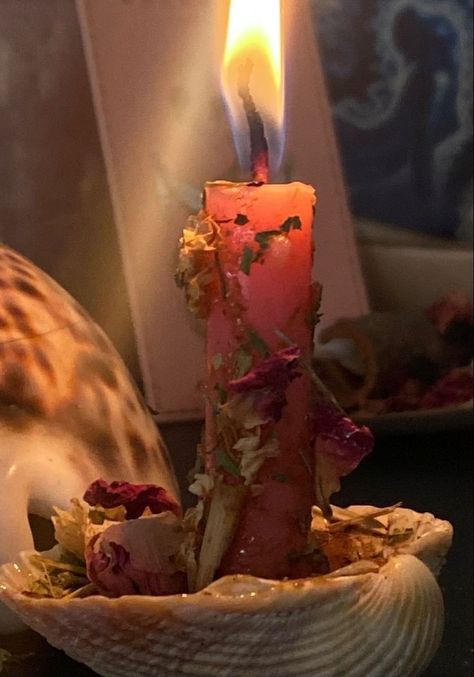 Draw A Candle, Aphrodite Aesthetic, Witch Core, Magia Das Ervas, Candle Aesthetic, Easy Art, Season Of The Witch, Goddess Of Love, Witch Aesthetic