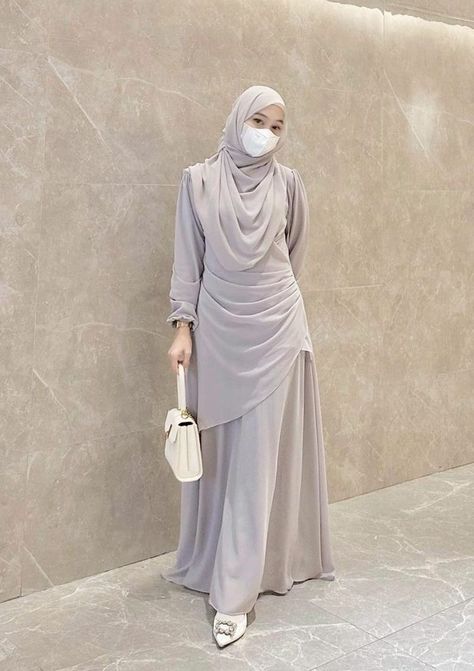 Kondangan Outfit, Dress Muslim Modern, Muslimah Fashion Casual, Kebaya Modern Dress, Korea Dress, Model Gamis, Muslim Women Fashion, Mode Abaya, Dress Muslim