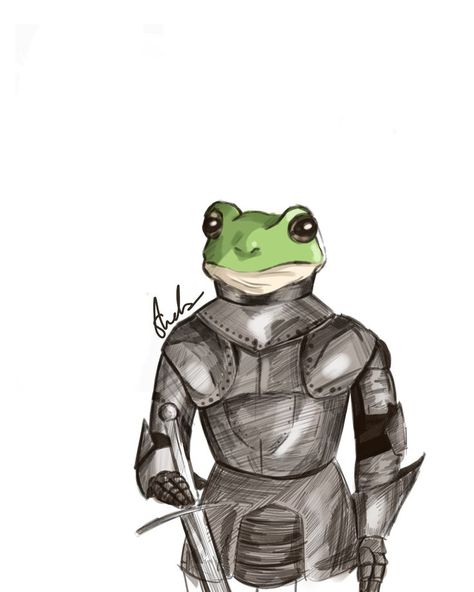 Thank my shining knight in armor for he has found and return my drawing pen at last! Loved drawing this and get excited more drawings incoming every other day! Frog Knight, Knight In Armor, Loved Drawing, Drawing Pen, Knight Armor, Get Excited, At Last, Pen Drawing, Pen