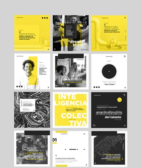 Instagram Grid Design, Mises En Page Design Graphique, Instagram Design Layout, Social Media Branding Design, Instagram Feed Layout, Graphisches Design, Desain Editorial, 타이포그래피 포스터 디자인, Instagram Template Design