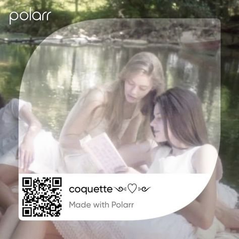 Coquette Filter Tutorial, Coquette Polarr Filter, Coquette Filter, Coquette Edit, Polar Filters, Vintage Photo Editing, Polar Codes, Filters For Pictures, My Melody Wallpaper