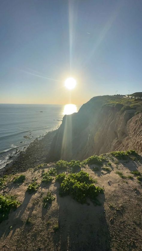 Beautiful view sunrise Beach mountain climbing hiking aesthetic pretty goals Cali photography Nature, Beach Mountain Aesthetic, Climbing Mountains Aesthetic, Beach Hike Aesthetic, Sunrise Mountain Aesthetic, Mountain Climbing Aesthetic, Bob Andrews, Beach And Mountains, Mountain Hiking Aesthetic