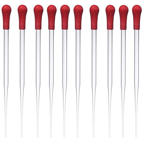 Glass Pipette Dropper with Red Rubber Cap Dropping Pipet Liquid Essential Oil Transfer 10 Pcs: Amazon.ca: Tools & Home Improvement Lab Instruments, Canvas Learning, Pipettes, Big Bottle, Cotton Swab, Environmental Friendly, Carrier Oils, Essential Oil, Scents