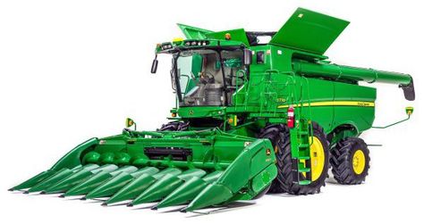 John Deere S700 Combine Old John Deere Tractors, John Deere Tractors Farms, John Deere Combine, Crane Machine, Modern Agriculture, Combine Harvester, John Deere Equipment, Tractor Pulling, Runners World