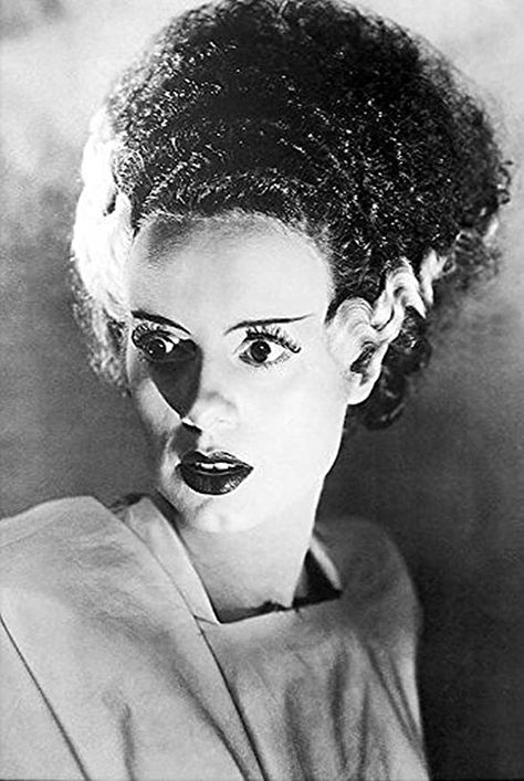 Elsa Lanchester, Horror Prints, Monster Photos, Movie Art Print, Horror Vintage, Black And White Movie, Horror Decor, Classic Horror Movies, Horror Movie Posters