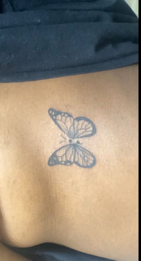 Semi Butterfly Tattoo, Butterfly And Semi Colon Tattoo, Semi-colon Tattoo Black Women, Semi-colon Tattoo Butterflies, Creative Semi Colon Tattoos, Semi-colon Butterfly Tattoo Simple, Butterfly Tattoo Semicolon, Butterfly And Semicolon Tattoo, Colon Butterfly Tattoo