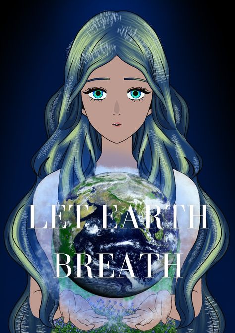 Let Earth Breathe Art Drawings, Let It Be, Drawings, Anime, Quick Saves, Art