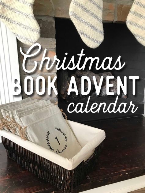 Book Advent Calendar, Advent Bags, Wine Advent Calendar, Advent Diy, Advent Calendar Activities, Advent For Kids, Advent Calendars For Kids, Calendar Book, Unique Calendar