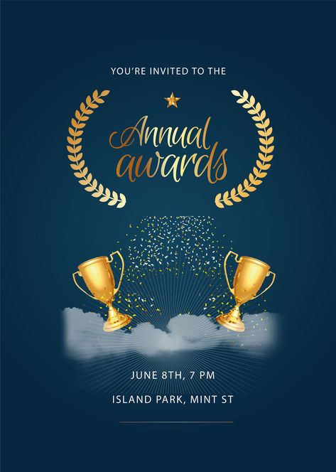 Award Ceremony Poster, Golden Awards, Glowing Background, Ceremony Design, Celebration Background, Business Awards, Island Park, Award Ceremony, Money Sign