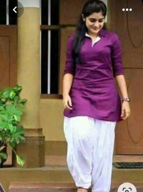 Punjabi Traditional Dress, Dresses Punjabi, Niveda Thomas, Punjabi Dress Design, Punjabi Dresses, Patiala Suit Designs, Patiyala Dress, Tandoori Masala, New Kurti Designs