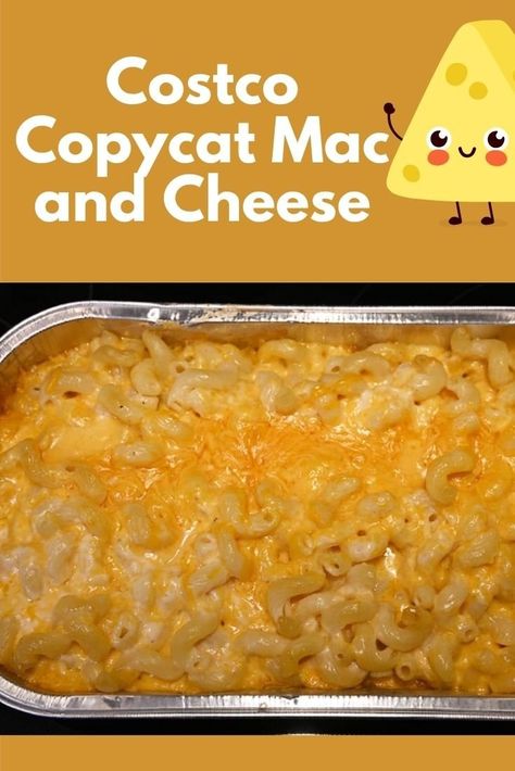 Costco Copycat Mac and Cheese — SavingsMania Costco Mac And Cheese Recipe, Costco Mac And Cheese, Copycat Mac And Cheese, Costco Copycat, Cavatappi Pasta, Costco Meals, Macaroni Cheese Recipes, Easy Skillet, Creamy Mac And Cheese